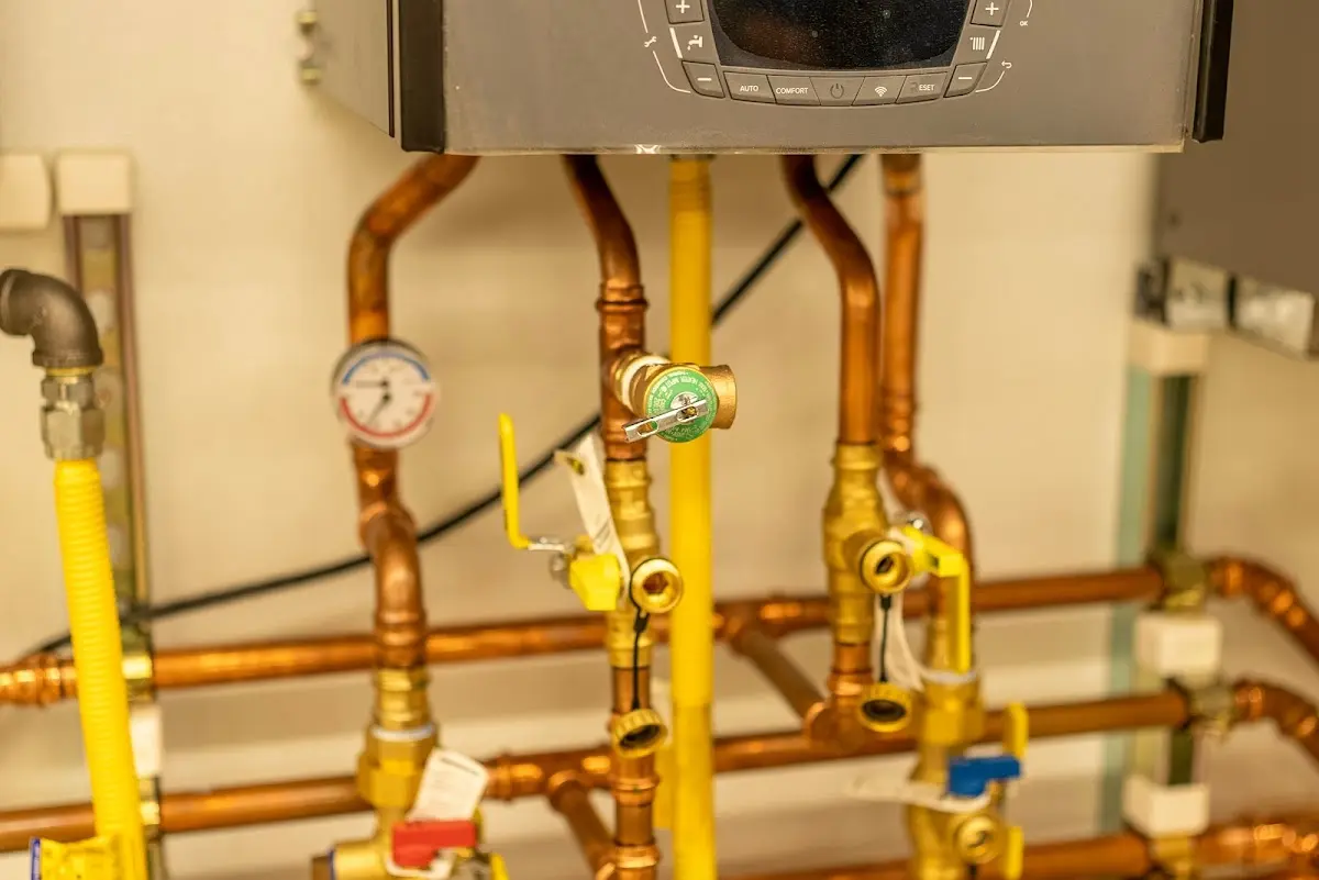 Licensed technician providing Slab Leak Repair for a homeowner in Rock Falls